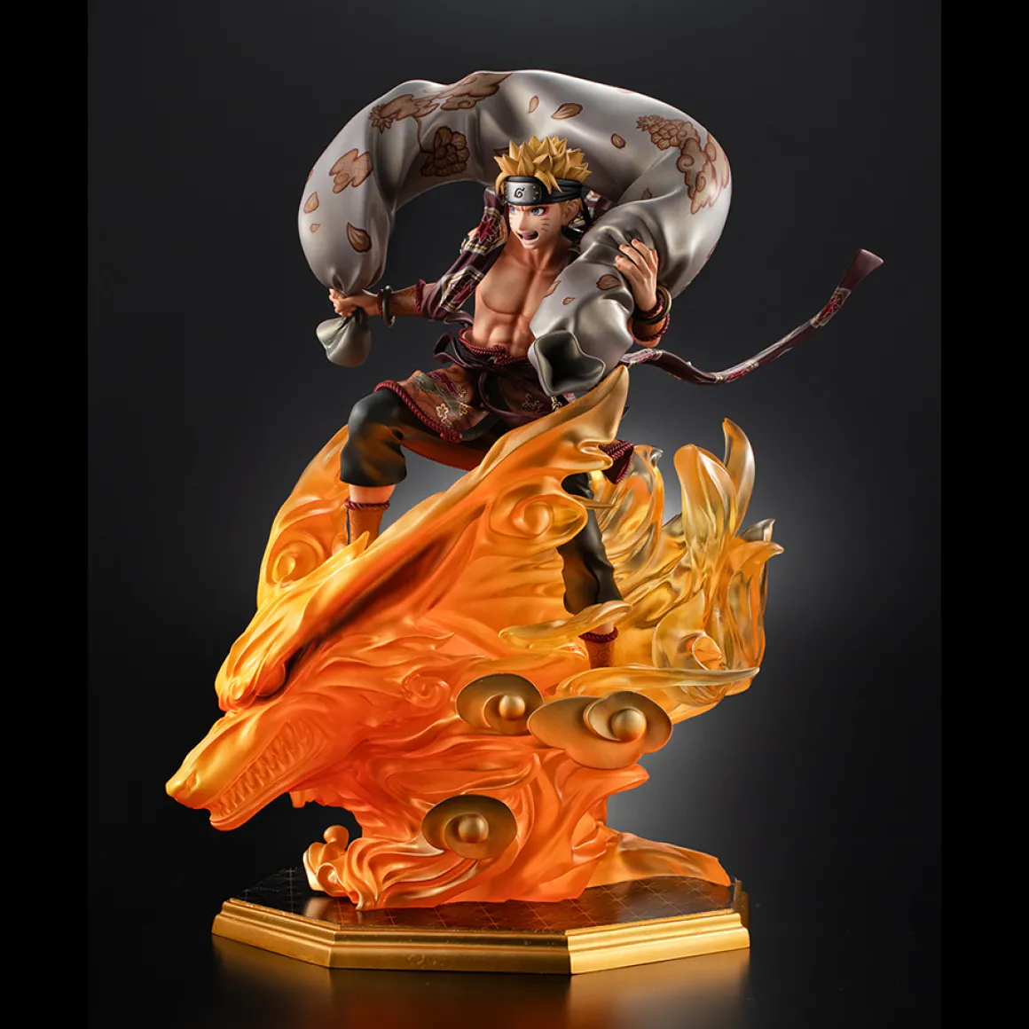 Naruto Uzumaki Wind God Ver Naruto Shippuden Precious GEM Series Figure
