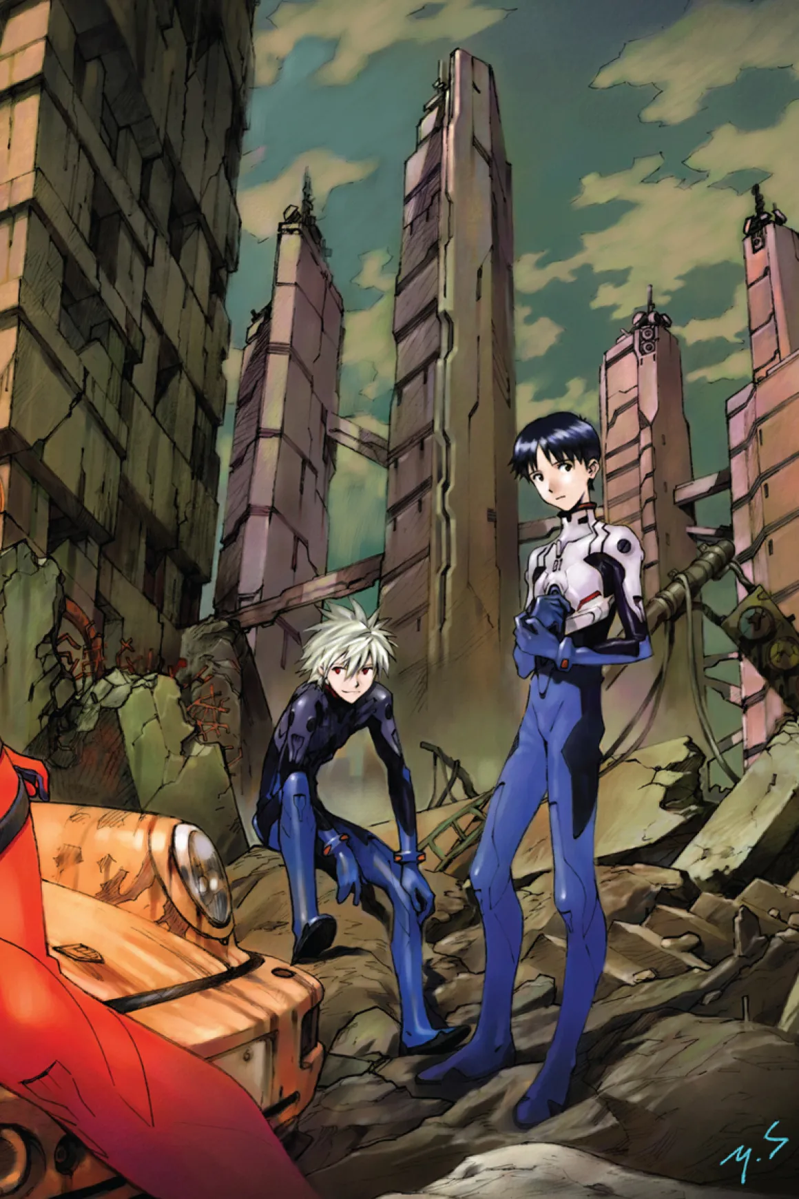 Neon Genesis Evangelion 3-in-1 Edition Manga Volume 4