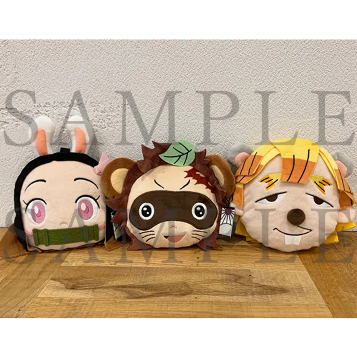 Nezuko Kamado Pyonko Demon Slayer Kimetsu no Yaiba the Movie Mugen Train Face Pouch