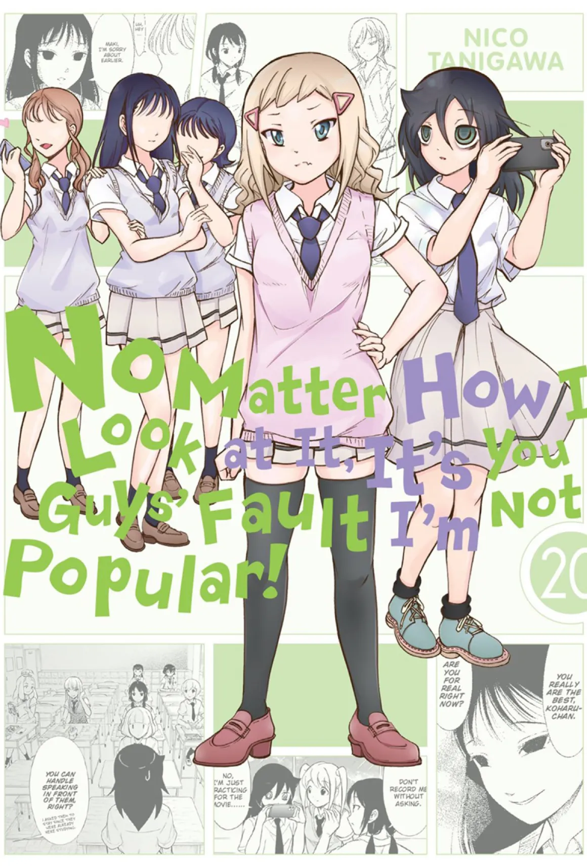 No Matter How I Look at It, It's You Guys' Fault I'm Not Popular! Manga Volume 20