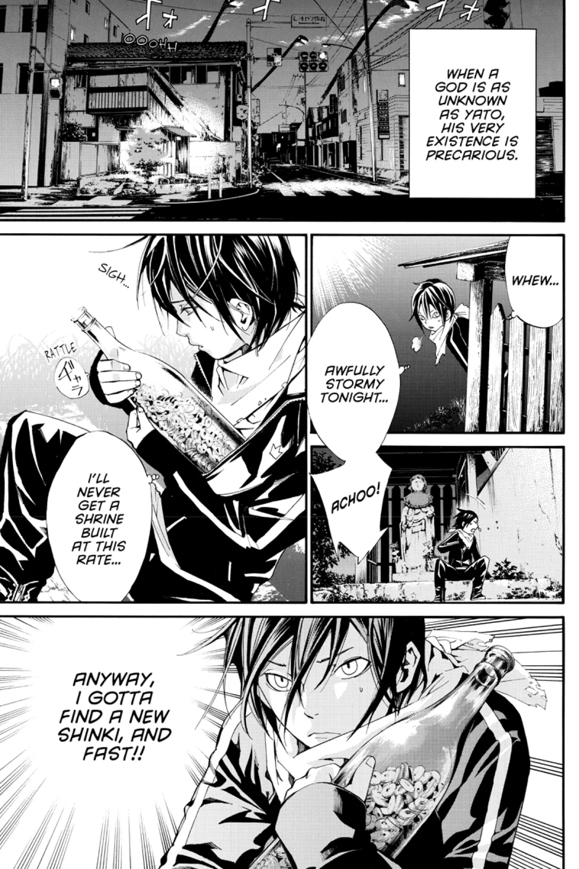 Noragami: Stray God Manga Volume 1