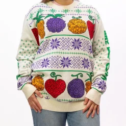 One Piece - Devil Fruit Holiday Sweater - Crunchyroll Exclusive
