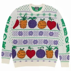 One Piece - Devil Fruit Holiday Sweater - Crunchyroll Exclusive