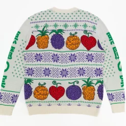 One Piece - Devil Fruit Holiday Sweater - Crunchyroll Exclusive
