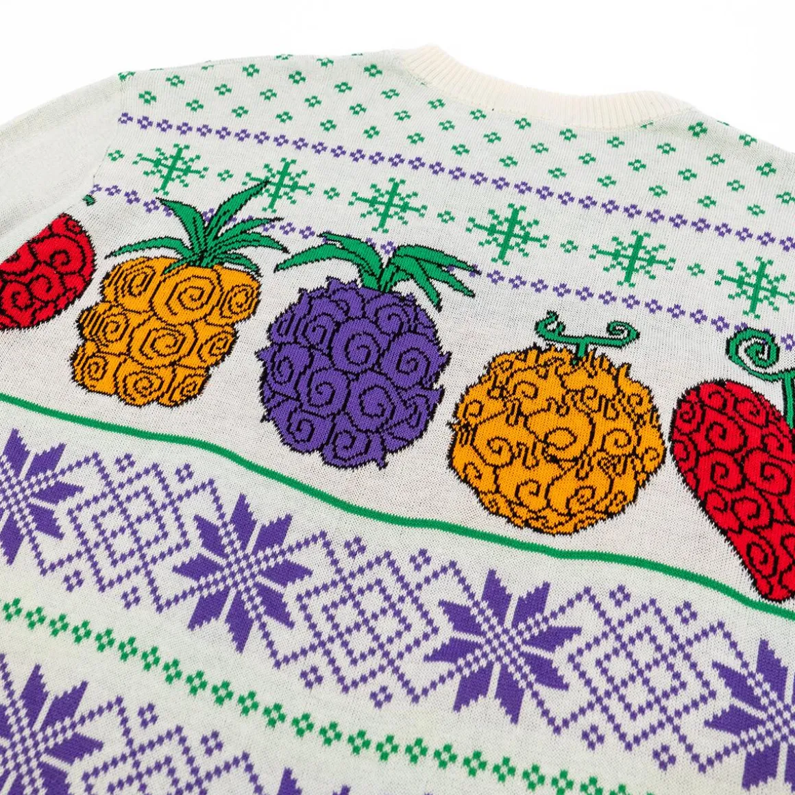 One Piece - Devil Fruit Holiday Sweater - Crunchyroll Exclusive