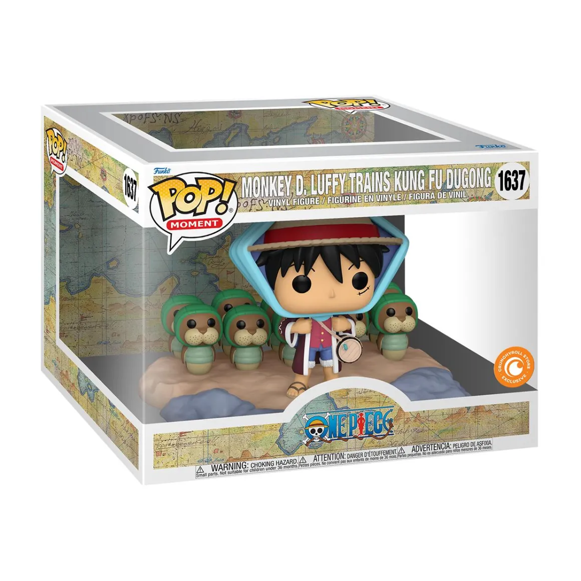 One Piece - Luffy Training Kung Fu Jugon Funko POP! Moment - Crunchyroll Exclusive