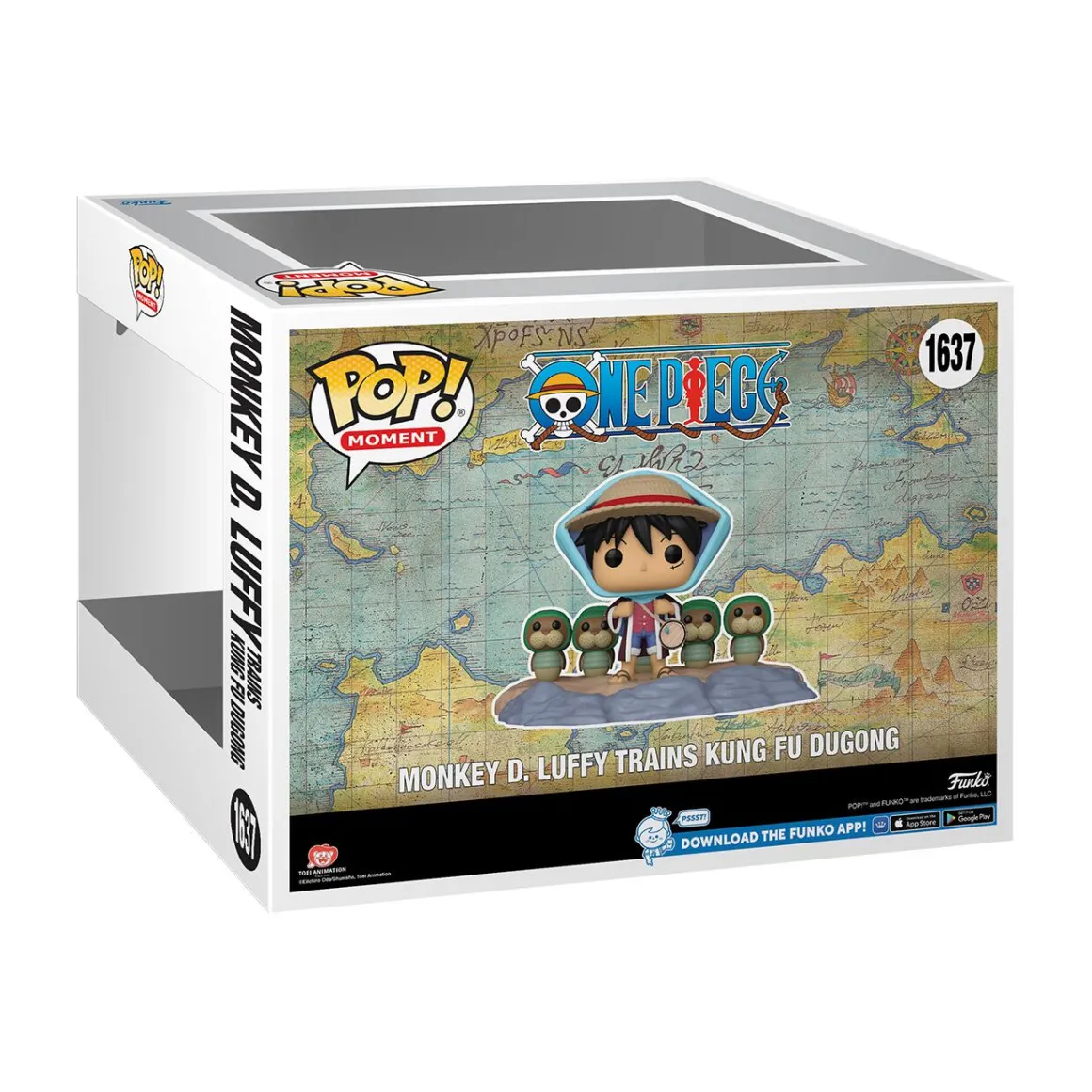 One Piece - Luffy Training Kung Fu Jugon Funko POP! Moment - Crunchyroll Exclusive