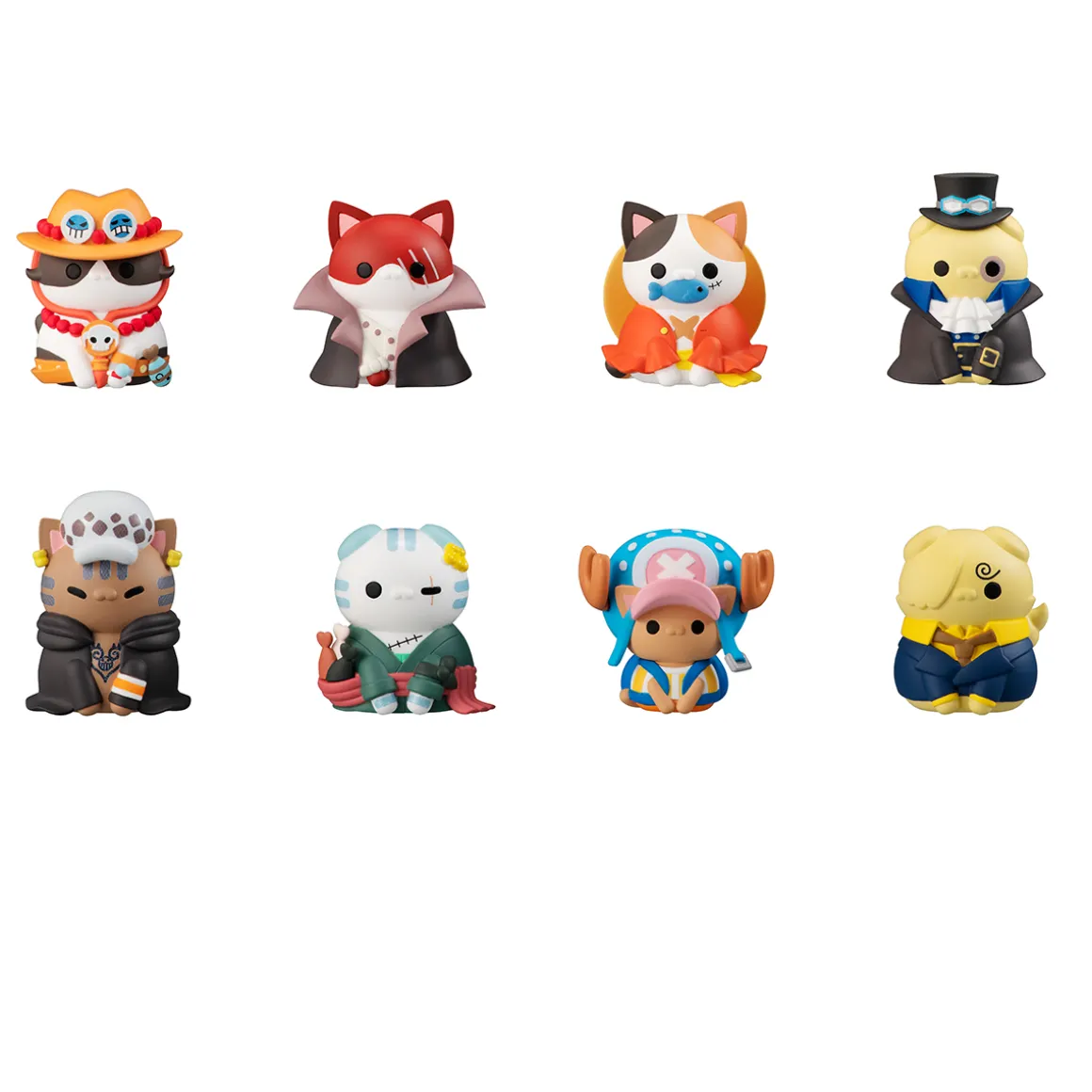 One Piece - NyaPieceNyan! Vol. 1 Mega Cat Project Blind Figure (I'm gonna be King of Paw-rates!! Ver.) Re-Run