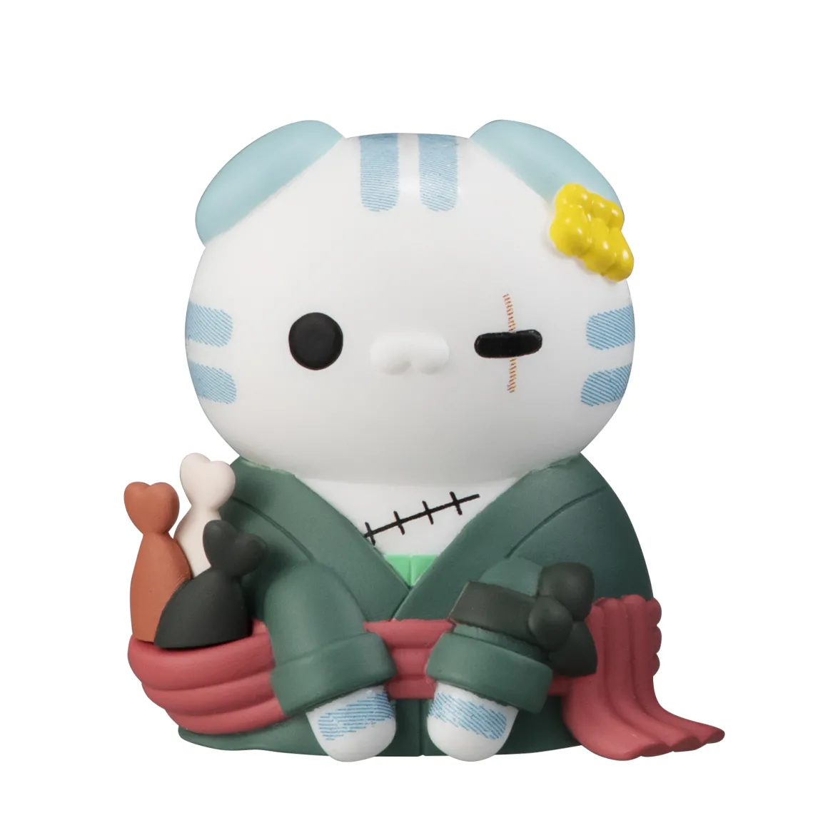 One Piece - NyaPieceNyan! Vol. 1 Mega Cat Project Blind Figure (I'm gonna be King of Paw-rates!! Ver.) Re-Run