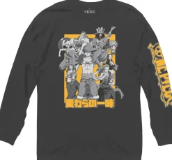 One Piece - Orange Group Long Sleeve Shirt - Crunchyroll Exclusive