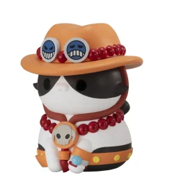 One Piece - Portgas D. Ace Nyanto! The Big Nyan Piece Series Mega Cat Project Figure