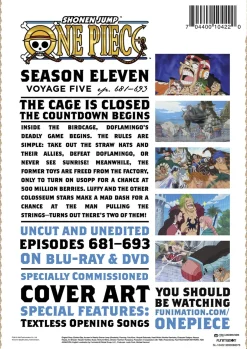 One Piece - Season 11 Voyage 5 - Blu-ray + DVD