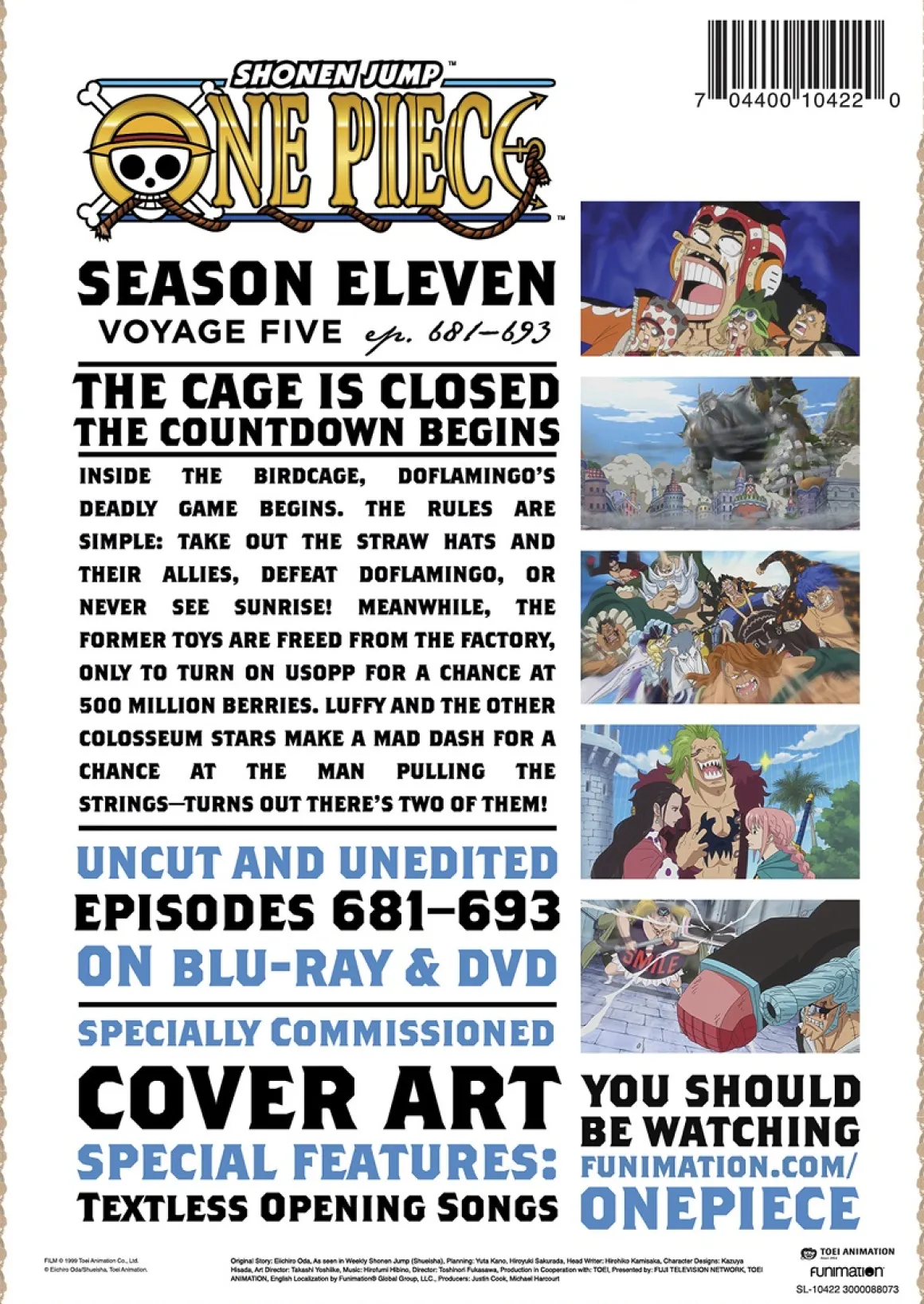 One Piece - Season 11 Voyage 5 - Blu-ray + DVD