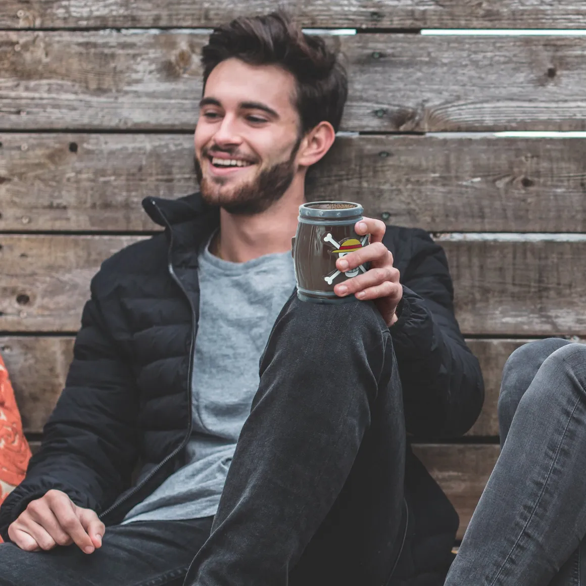 One Piece - Straw Hat 12 oz Sculpted Mug