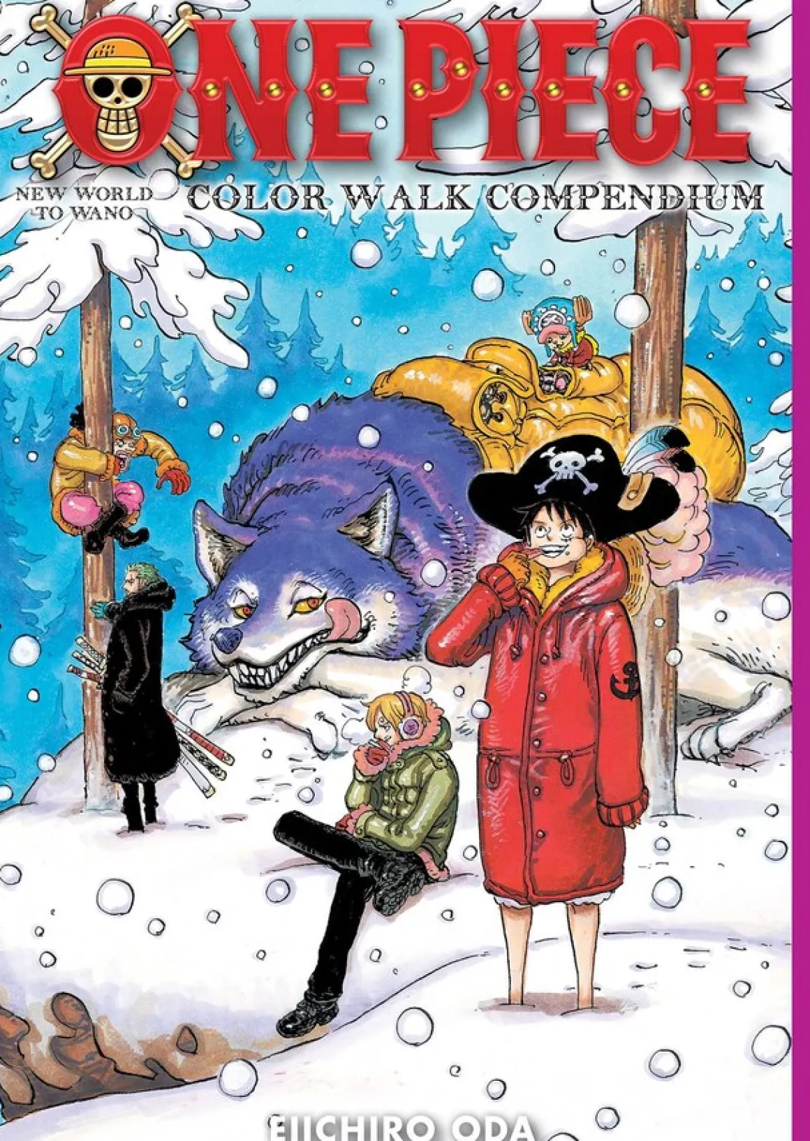 One Piece Color Walk Compendium: New World to Wano Art Book (Hardcover)