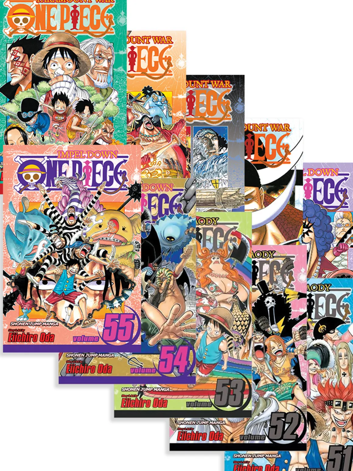 One Piece Manga (51-60) Bundle