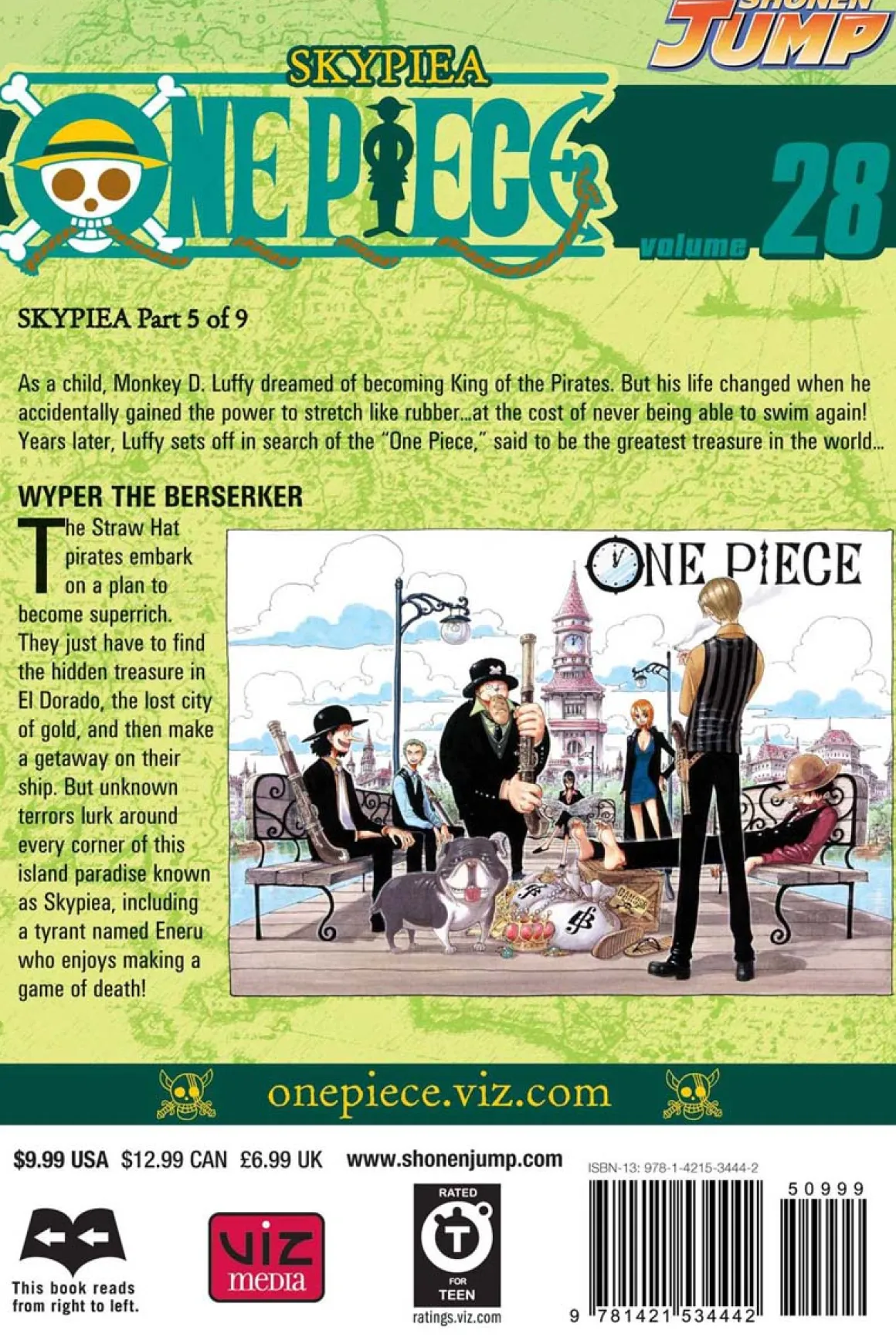 One Piece Manga Volume 28