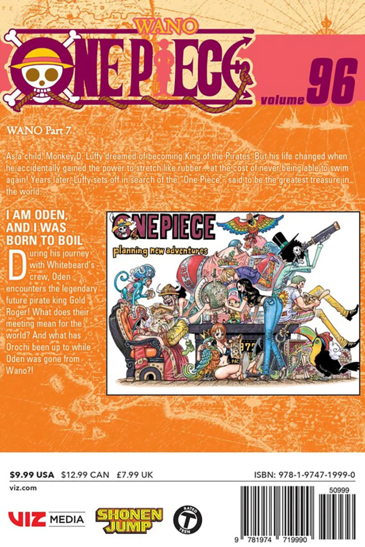 One Piece Manga Volume 96