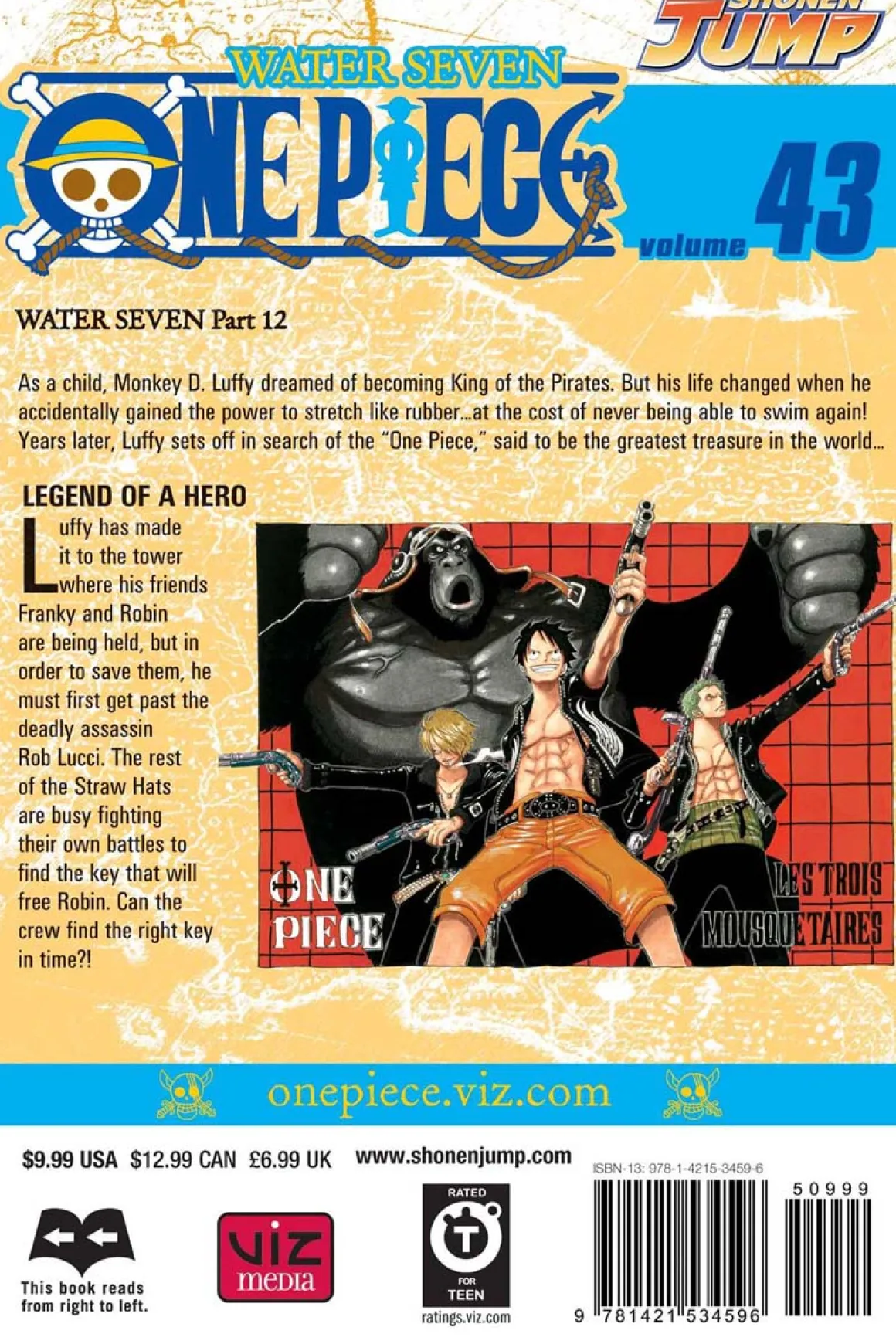 One Piece Manga Volume 43