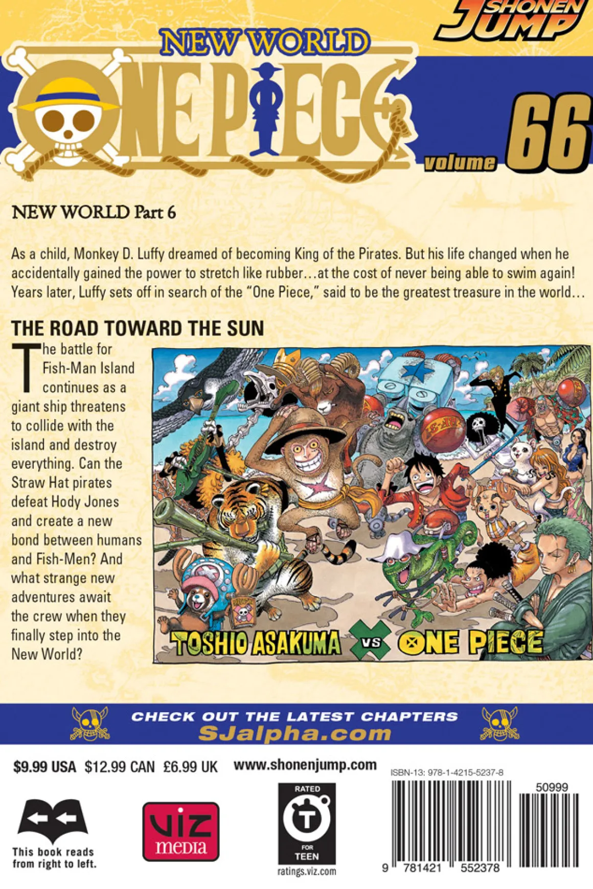 One Piece Manga Volume 66