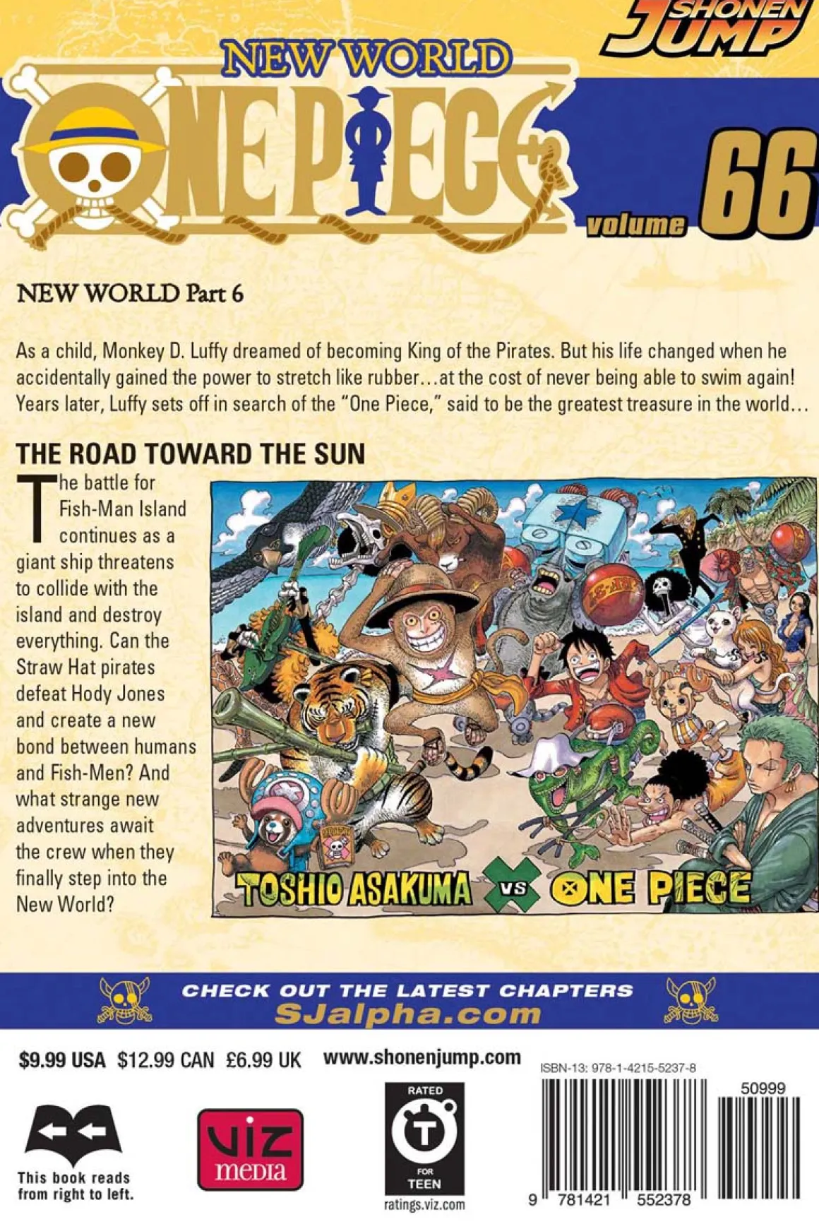 One Piece Manga Volume 66