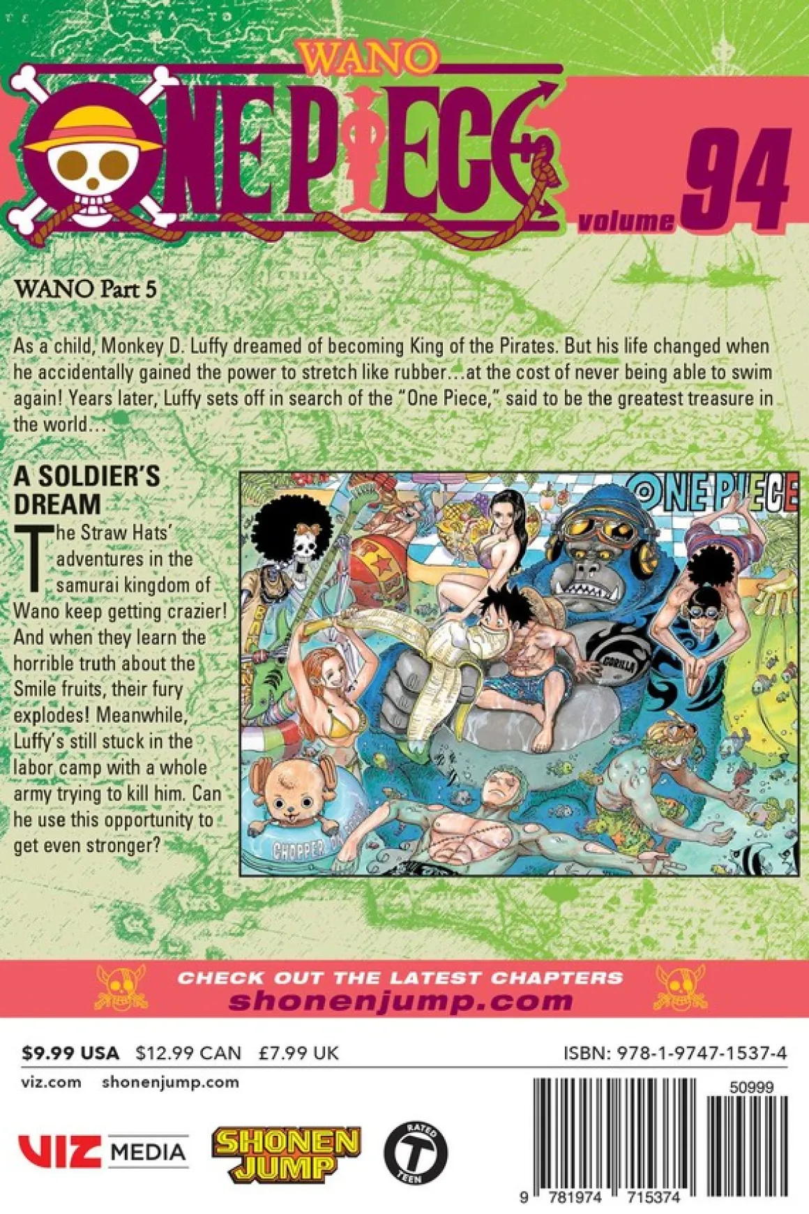One Piece Manga Volume 94