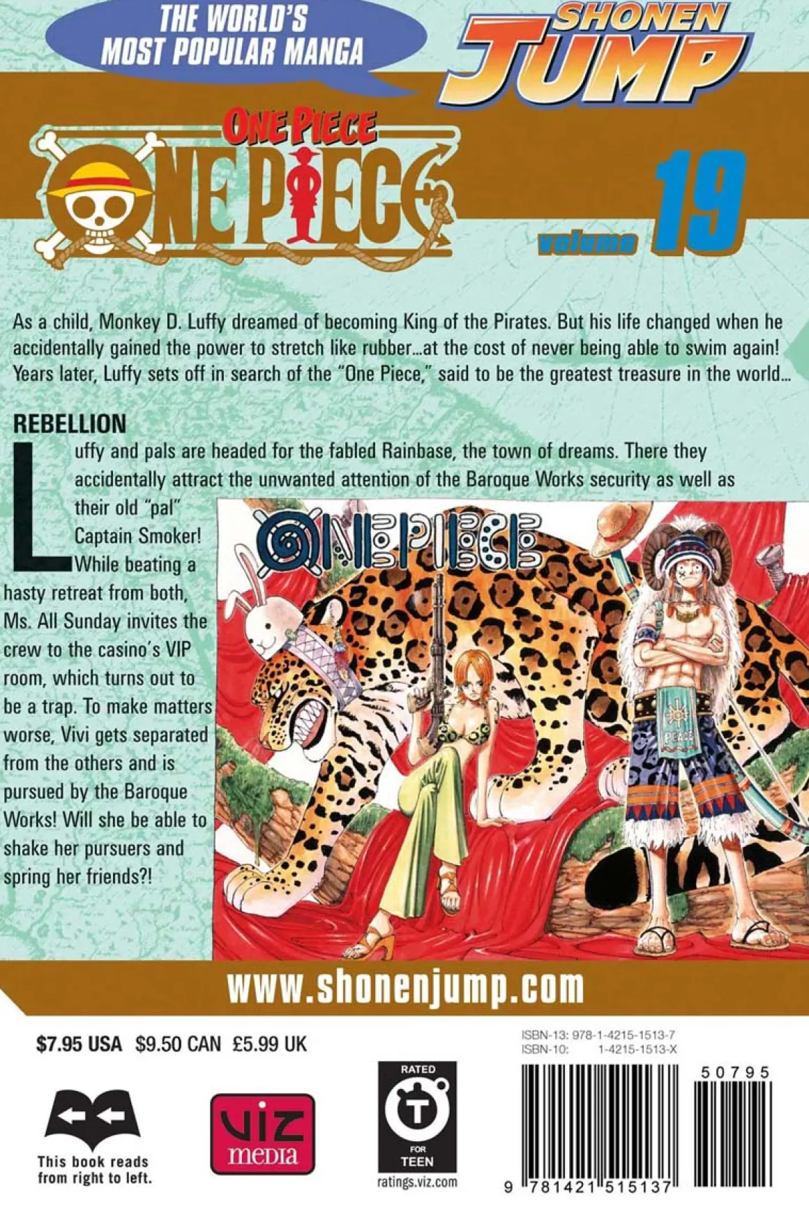 One Piece Manga Volume 19