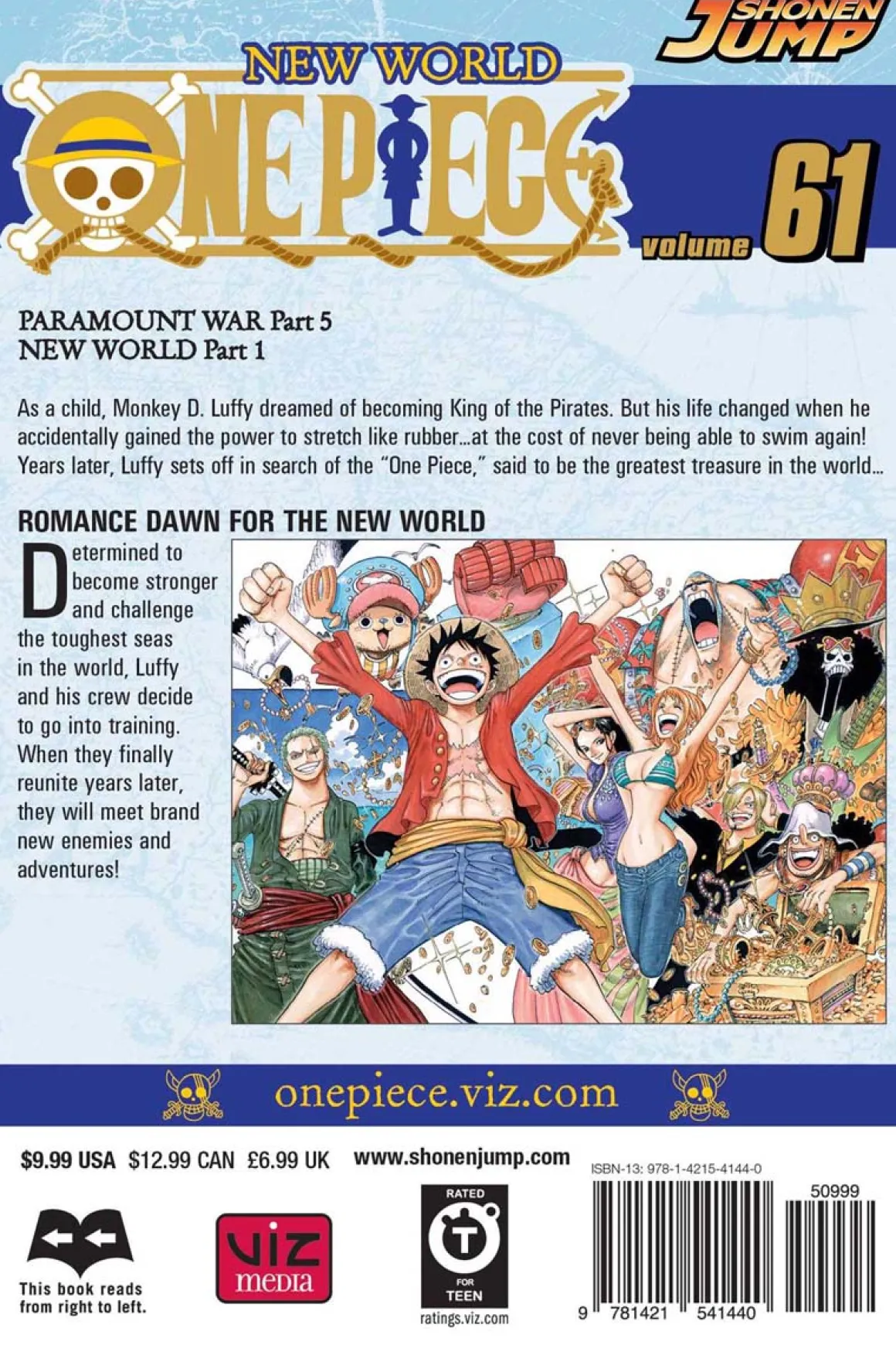 One Piece Manga Volume 61