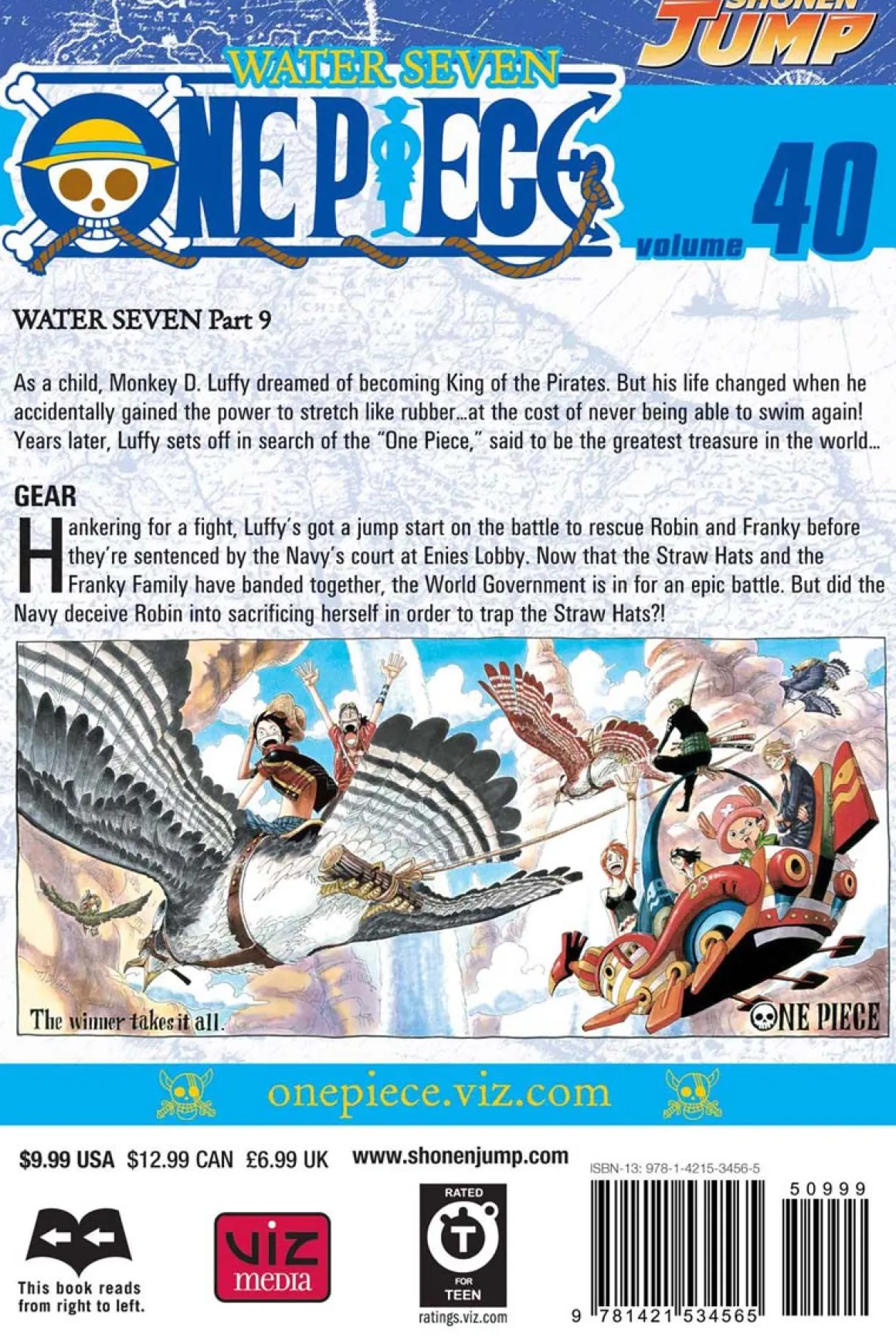 One Piece Manga Volume 40