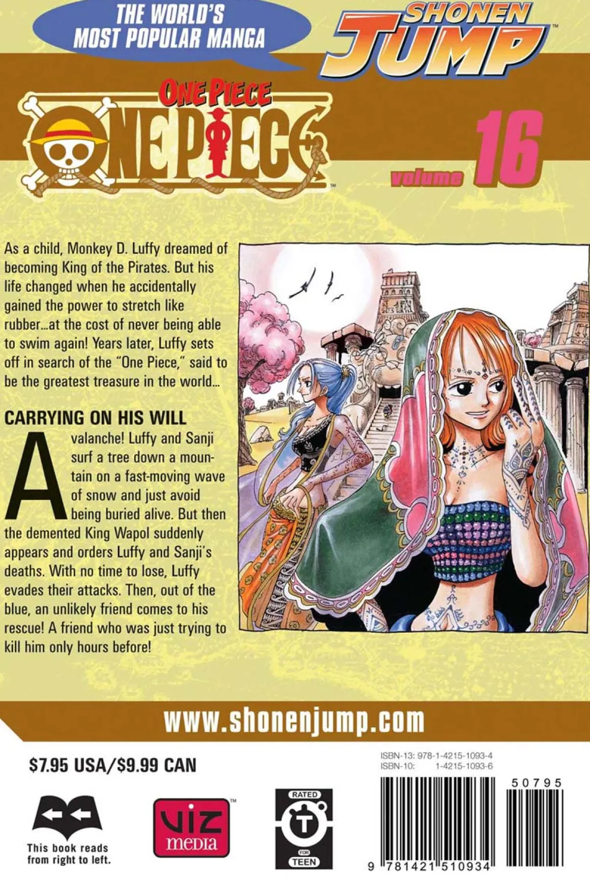 One Piece Manga Volume 16