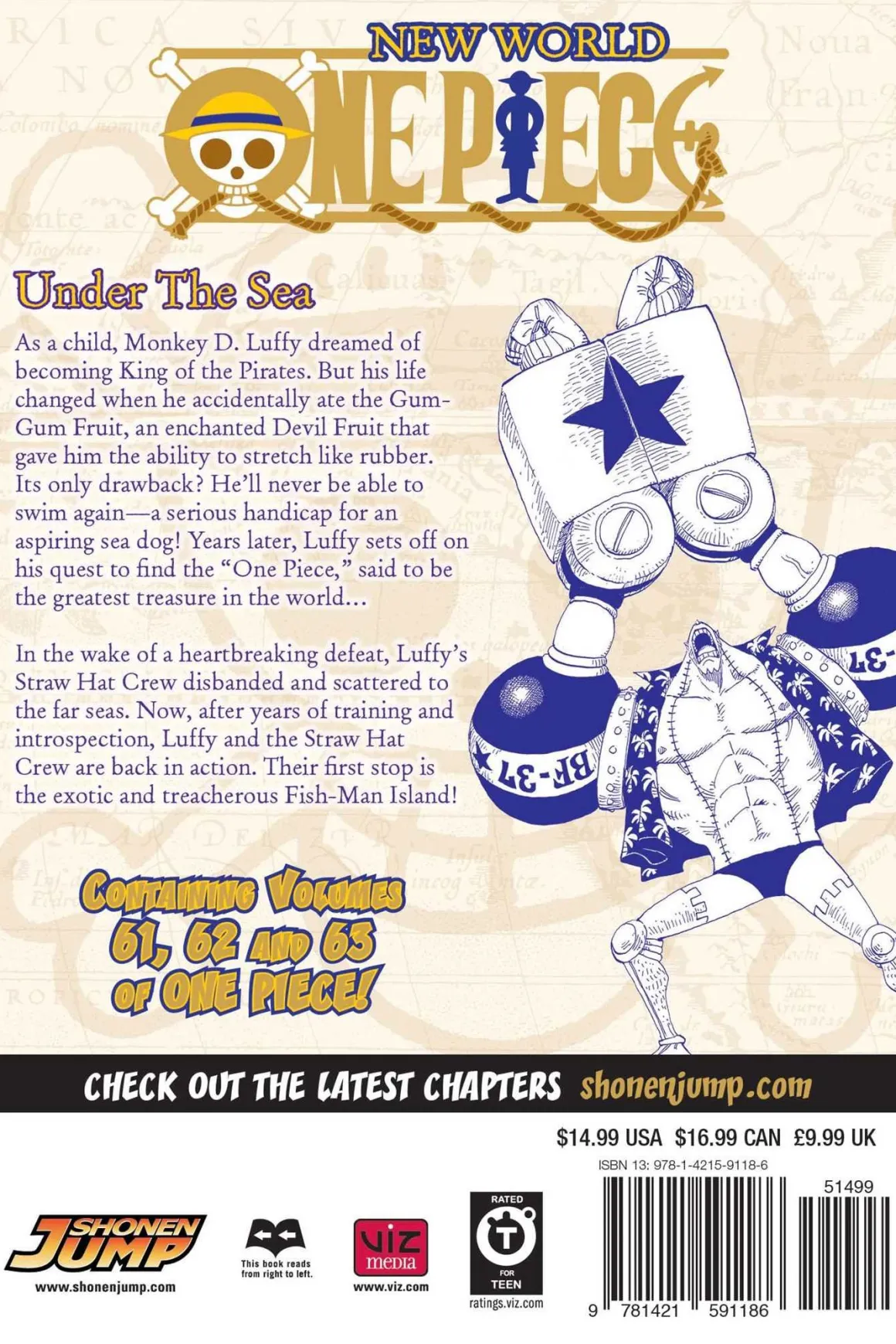 One Piece Omnibus Edition Manga Volume 21