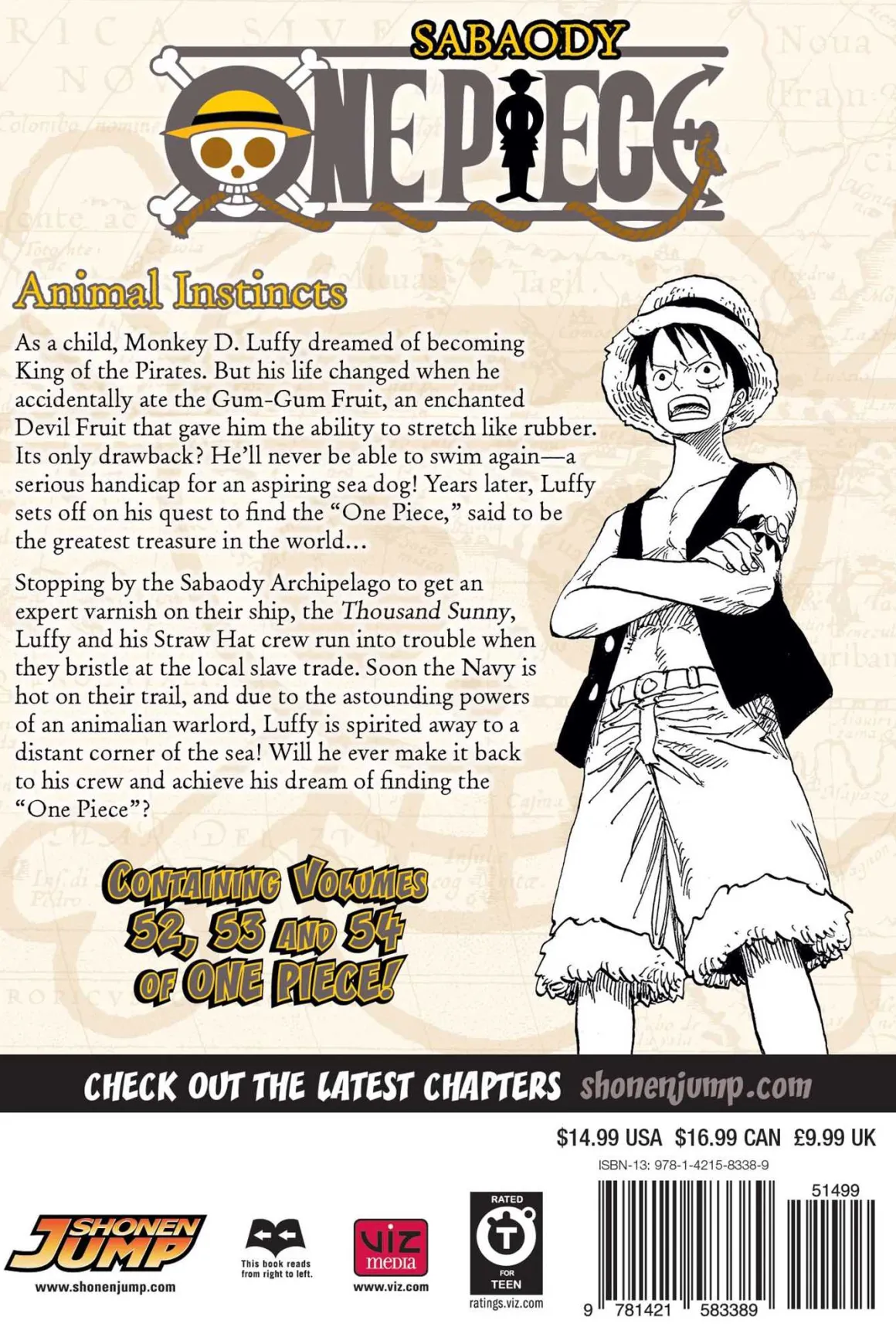 One Piece Omnibus Edition Manga Volume 18