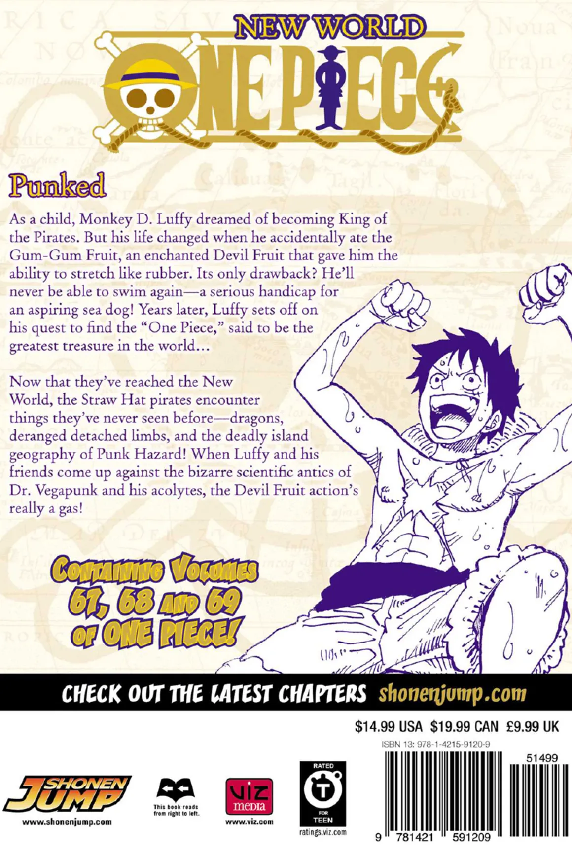 One Piece Omnibus Edition Manga Volume 23