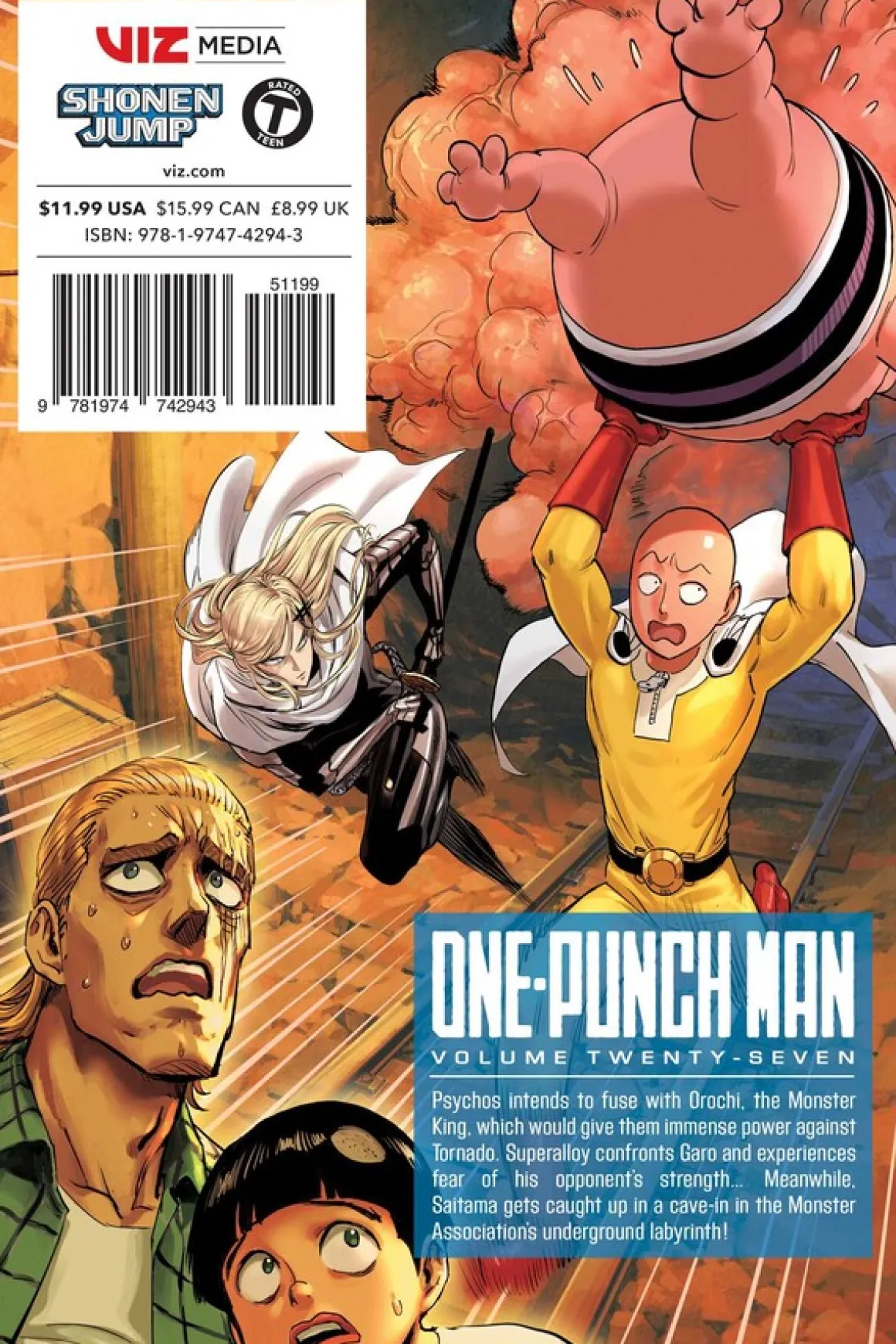 One-Punch Man Manga Volume 27