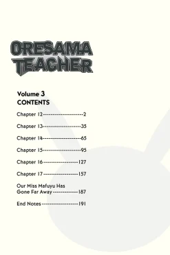 Oresama Teacher Manga Volume 3