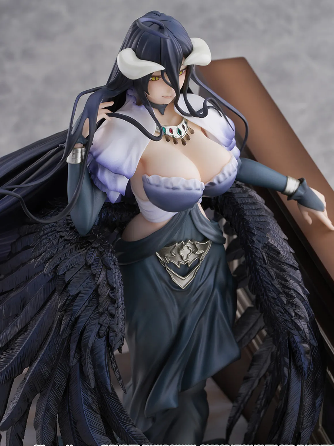 Overlord - Albedo 1/7 Scale Shibuya Scramble Figure (Jet Black Dress Ver.)