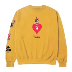 Playboy x Color Bars - Bunny Ace Crew Sweatshirt