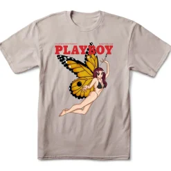 Playboy x Color Bars - Butterfly T-Shirt