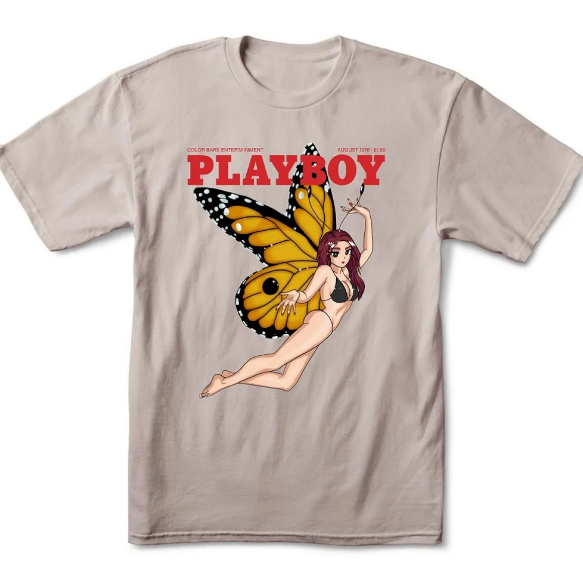 Playboy x Color Bars - Butterfly T-Shirt