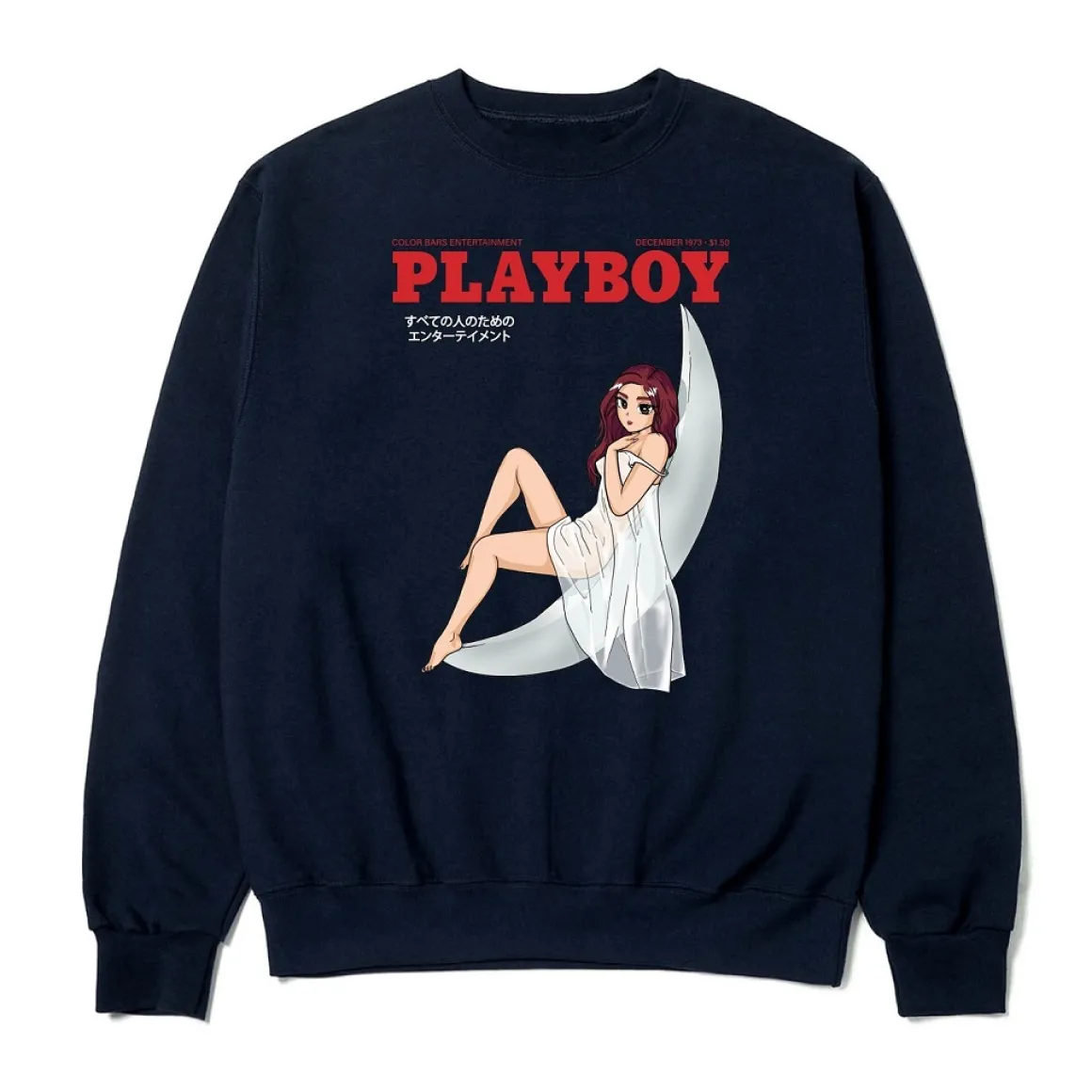 Playboy x Color Bars - Moonlit Crewneck
