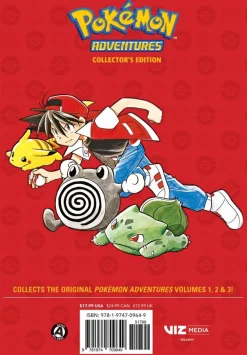 Pokemon Adventures Collector's Edition Manga Volume 1