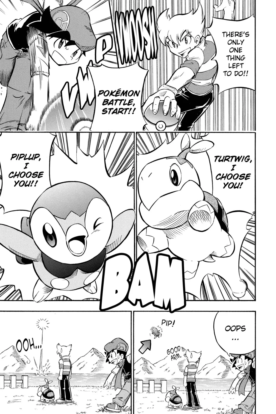 Pokemon: Diamond & Pearl Adventure! Manga Volume 1