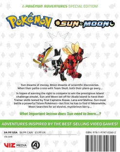 Pokemon Sun & Moon Manga Volume 3