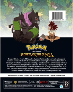Pokemon the Movie Secrets of the Jungle Blu-ray