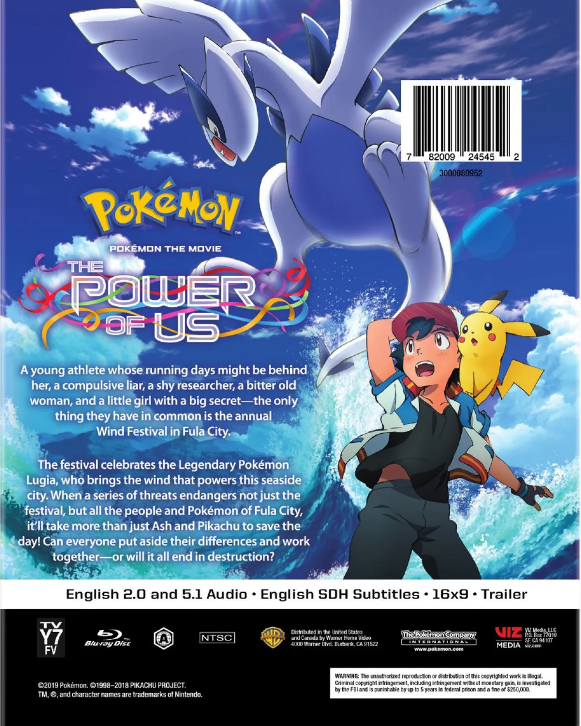 Pokemon The Movie The Power of Us Blu-ray