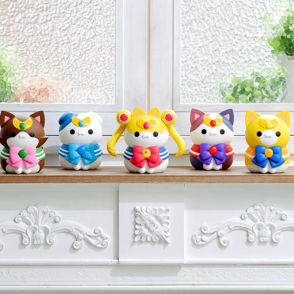 Pretty Guardian Sailor Moon - Sailor Mercury Nyanto! The Big Sailor Mewn Series Figure