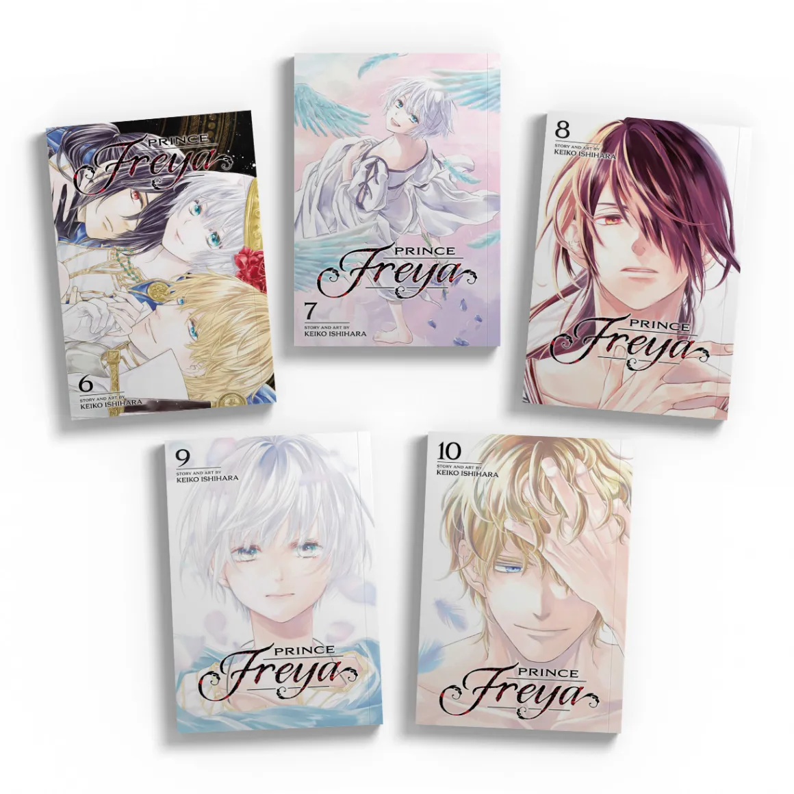 Prince Freya Manga (6-10) Bundle