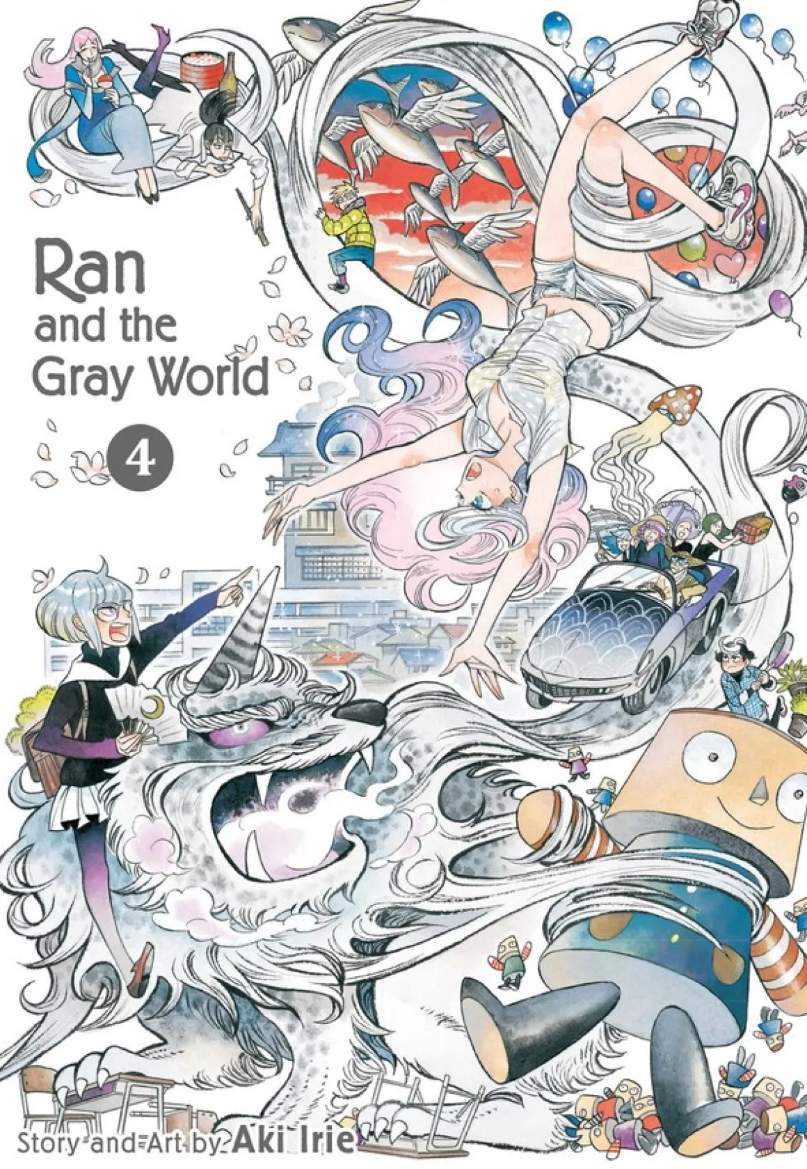 Ran and the Gray World Manga Volume 4