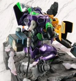 Rebuild of Evangelion - Evangelion Unit-01 Statue (Operation Yashima Premium Metallic Color Ver.) - Crunchyroll Exclusive
