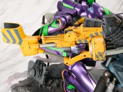 Rebuild of Evangelion - Evangelion Unit-01 Statue (Operation Yashima Premium Metallic Color Ver.) - Crunchyroll Exclusive